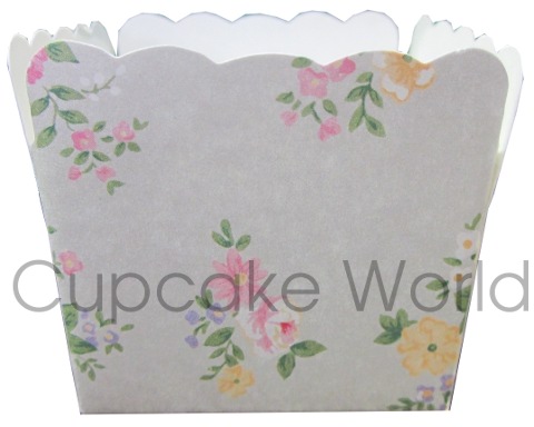 12PCS ROBERT GORDON SQUARE LIBERTY FLORAL CUPCAKE MUFFIN CUPS 12PCS ROBERT GORDON SQUARE LIBERTY FLORAL CUPCAKE MUFFIN CUPS
